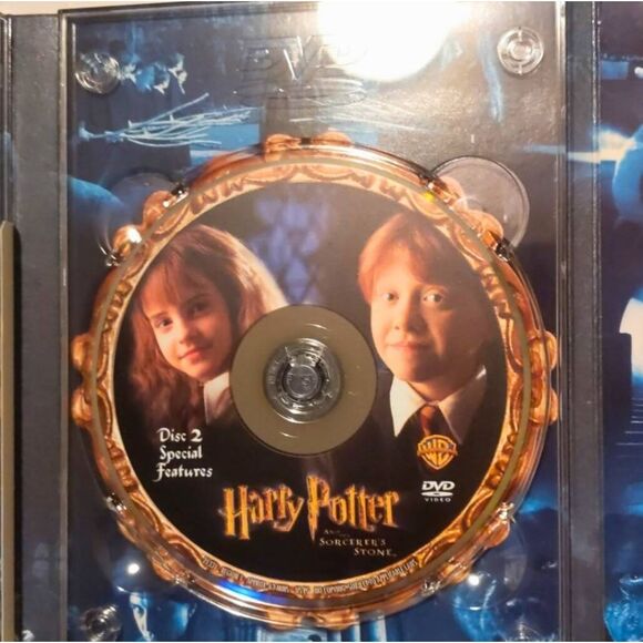 Vintage Harry Potter Sorcerer’s Stone DVD 2001 First Release Collector Slipcover - Picture 9 of 10